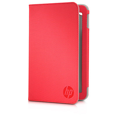HP Slate 7 Red Folio Case