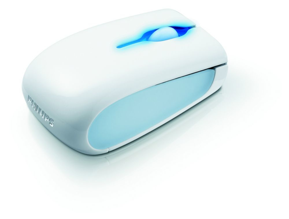 Philips SPM8713WB USB 1600 DPI Notebook laser mouse