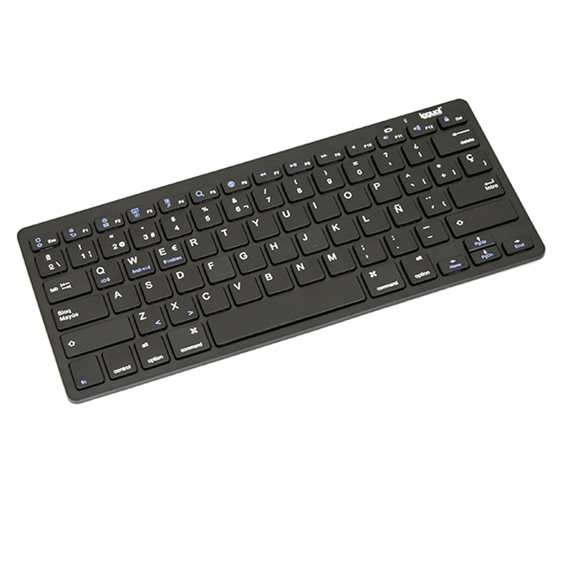 iggual IGG315279 keyboard Universal Bluetooth QWERTY Spanish Black