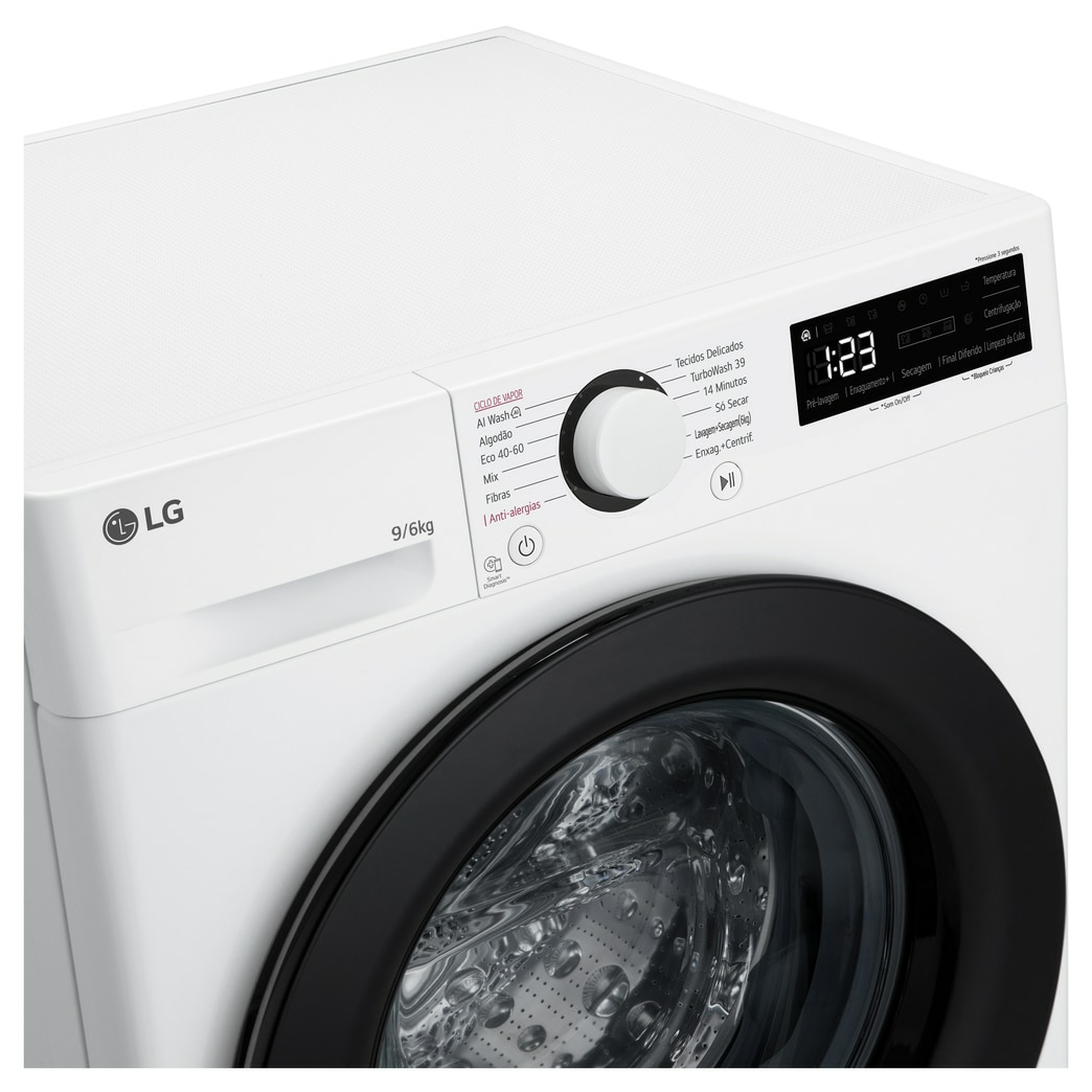 LG F4DR509S6W washer dryer Freestanding Front-load White – image 2