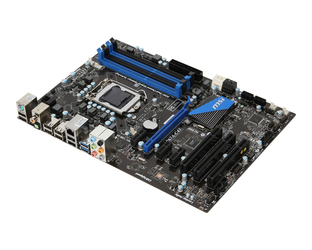 MSI P67A-C43 LGA 1155 (Socket H2) ATX – image 2