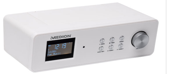 MEDION E66314 Analog & digital White – image 1