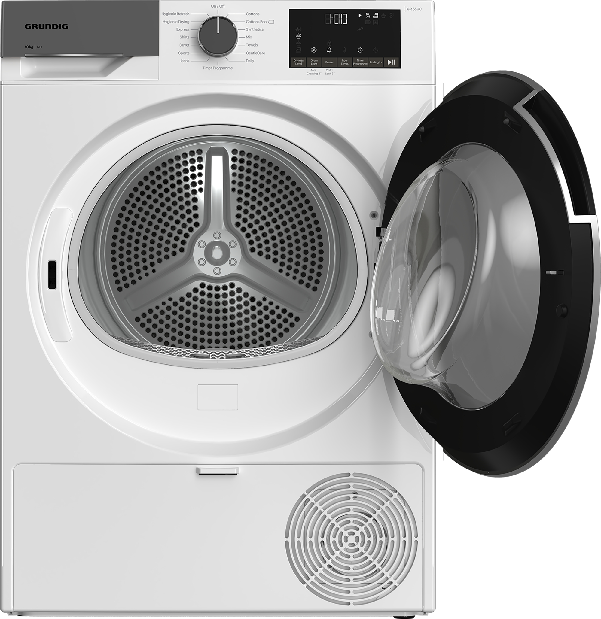 Grundig GT541023CW tumble dryer Freestanding Front-load – image 3