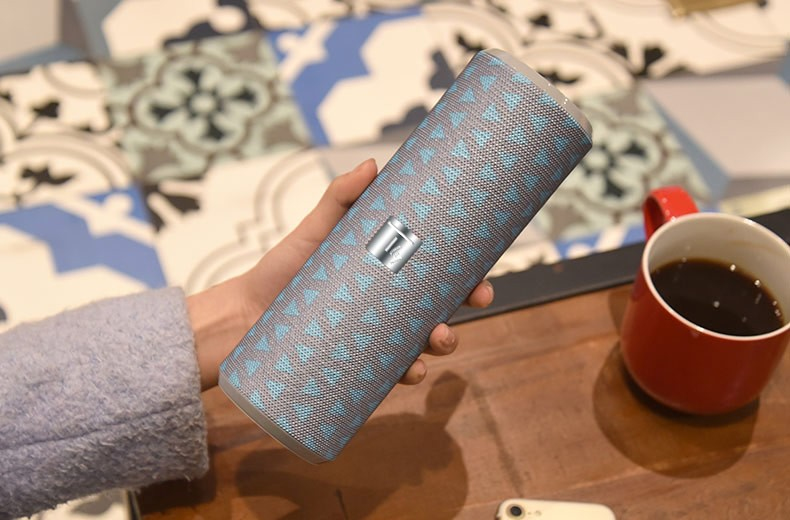 Techly Portable Bluetooth Tube Speaker with FM Radio MicroSD Reader USB – image 6