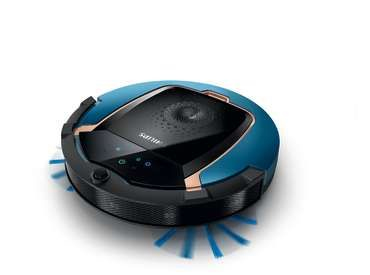 Philips SmartPro Active FC8812/01R1 robot vacuum Black, Blue – image 2