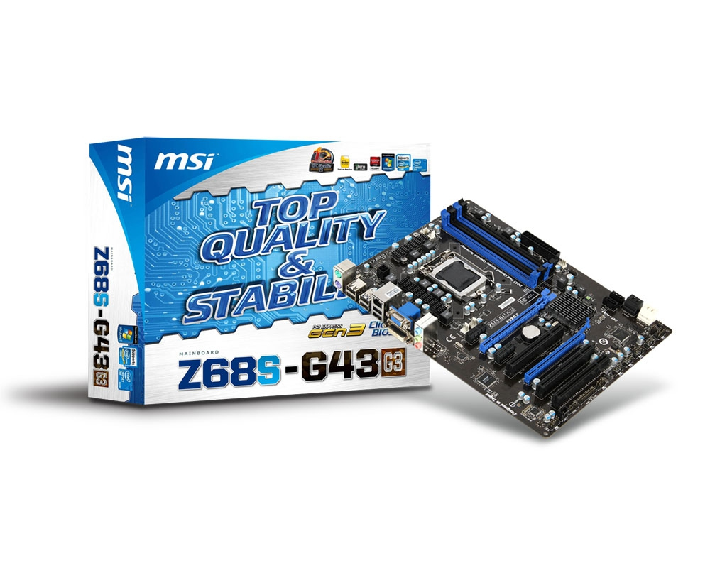 MSI Z68S-G43 (G3) – image 5