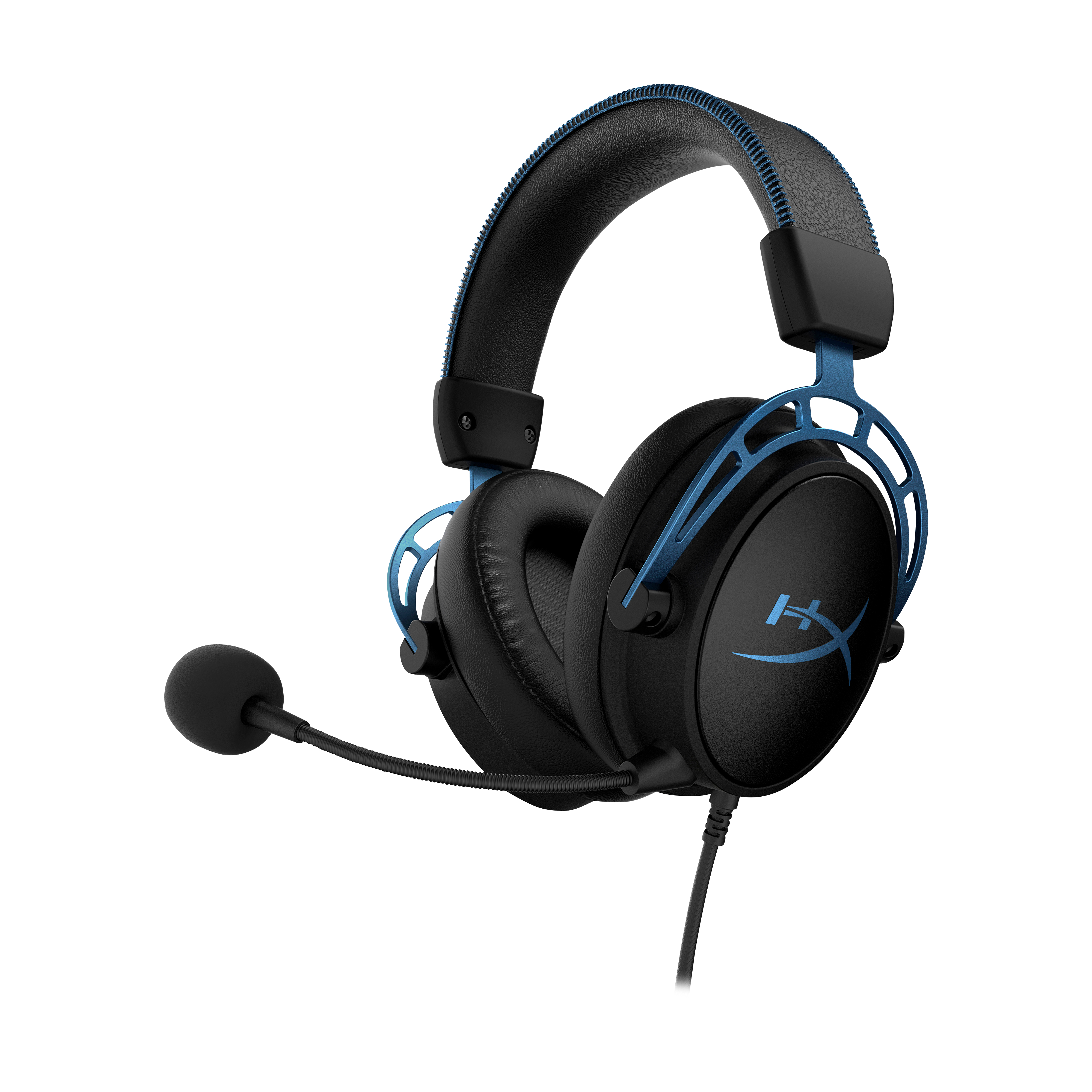 HyperX Cloud Alpha S - Gaming Headset (Black-Blue) (HX-HSCAS-BL/WW) — vue 1 sur 8