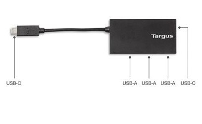 Targus ACH922EU interface hub USB 3.2 Gen 1 (3.1 Gen 1) Type-C 5000 Mbit/s Black – image 5