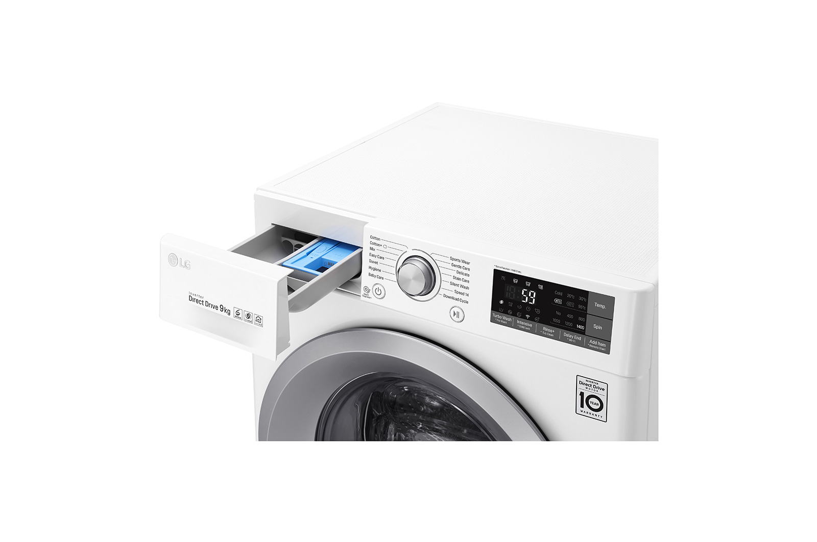 LG F4TURBO9 washing machine Front-load – image 5
