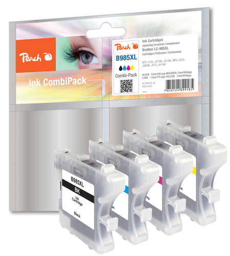 Peach 314203 ink cartridge 4 pc(s) Black, Cyan, Magenta, Yellow