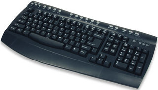 Manhattan 169967 keyboard Office PS/2 Black – image 3