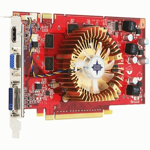 MSI N9600GT-MD1G graphics card GeForce 9600 GT – image 2