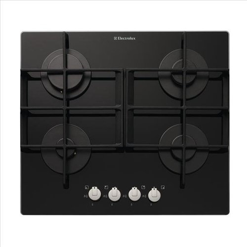 Electrolux EHT60450K hob Black Built-in Gas 4 zone(s)