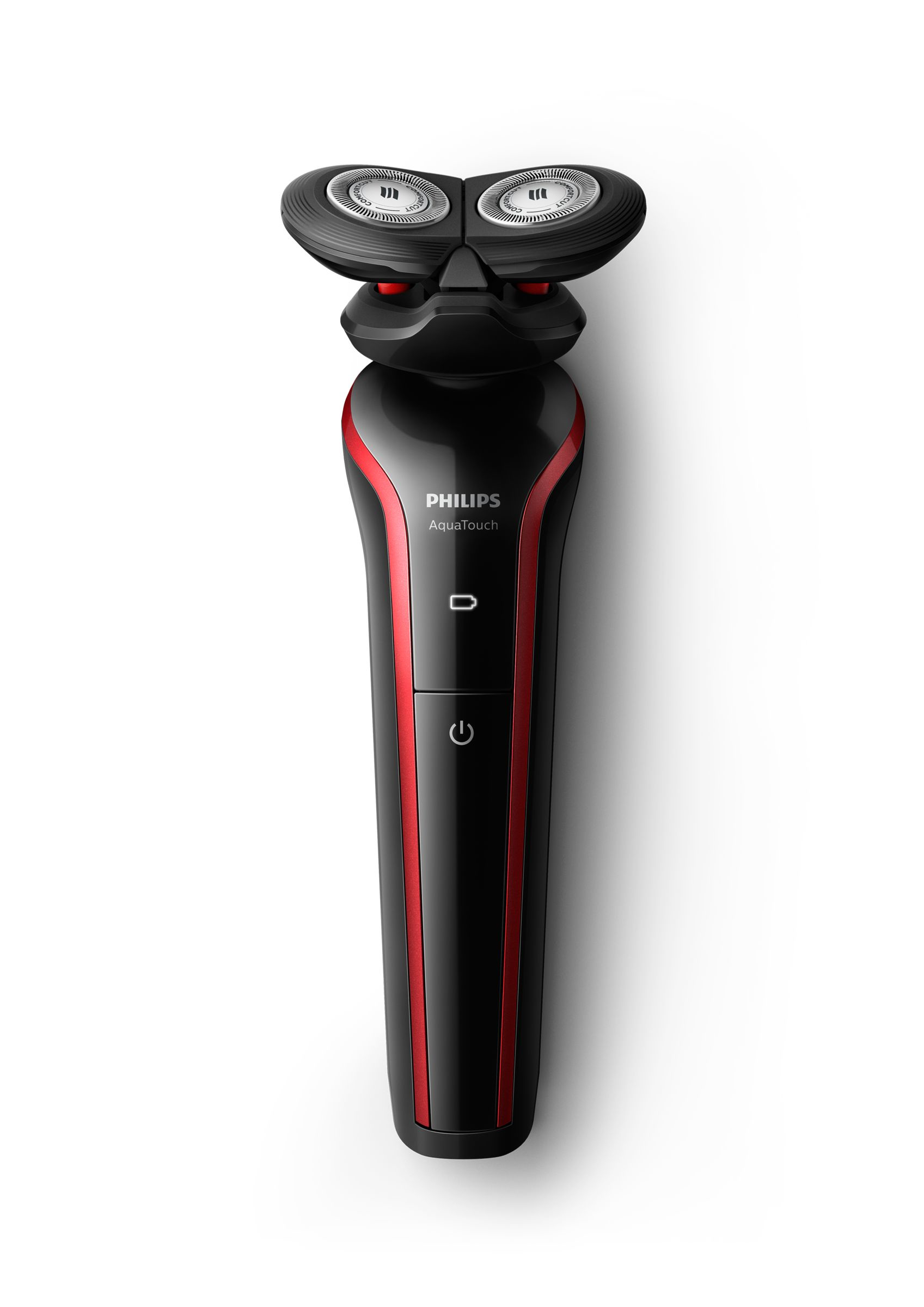 Philips Shaver series 500 S777/12 men's shaver Rotation shaver Black, Red