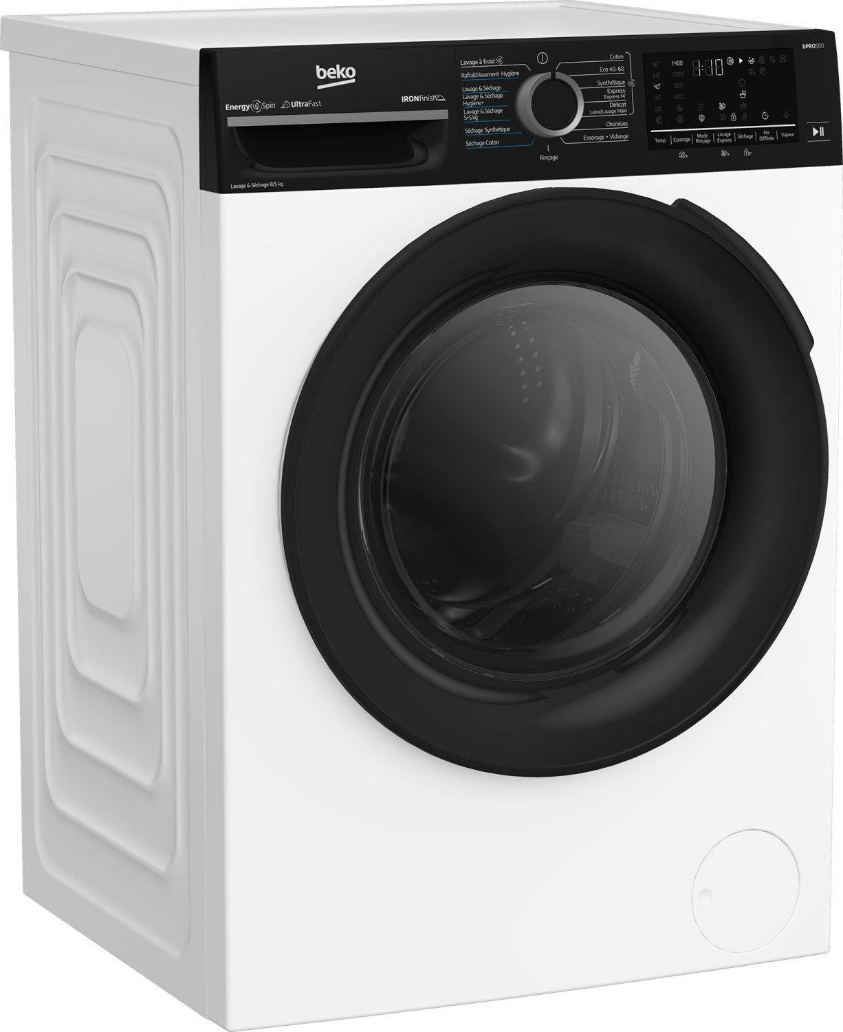 Beko BM3DT48501W washer dryer Freestanding Front-load White – image 3