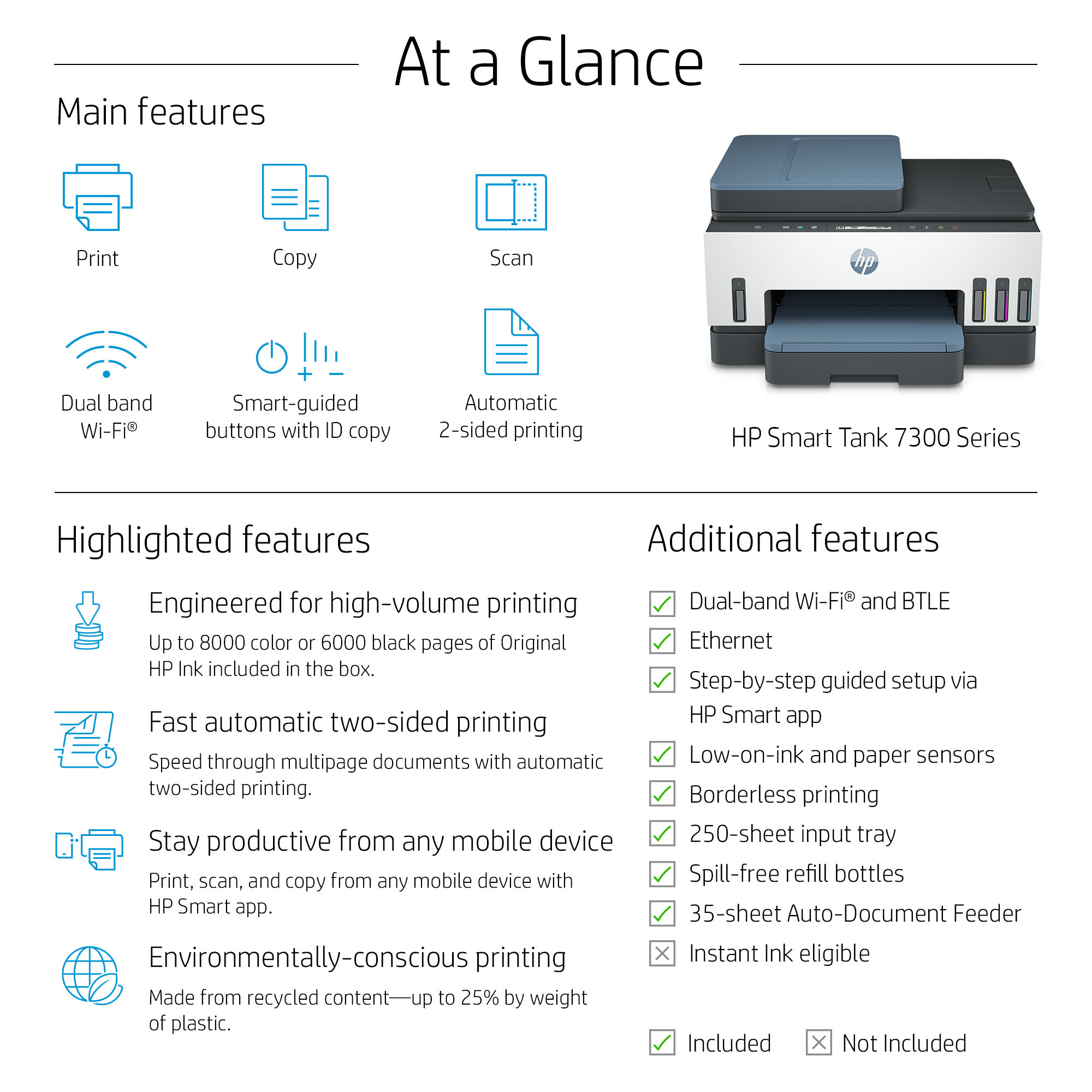 HP Smart Tank 7307 All-in-One – image 3