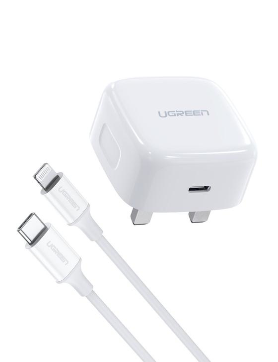 Ugreen 70293 mobile device charger Headset, Smartphone White AC Fast charging Indoor – image 2