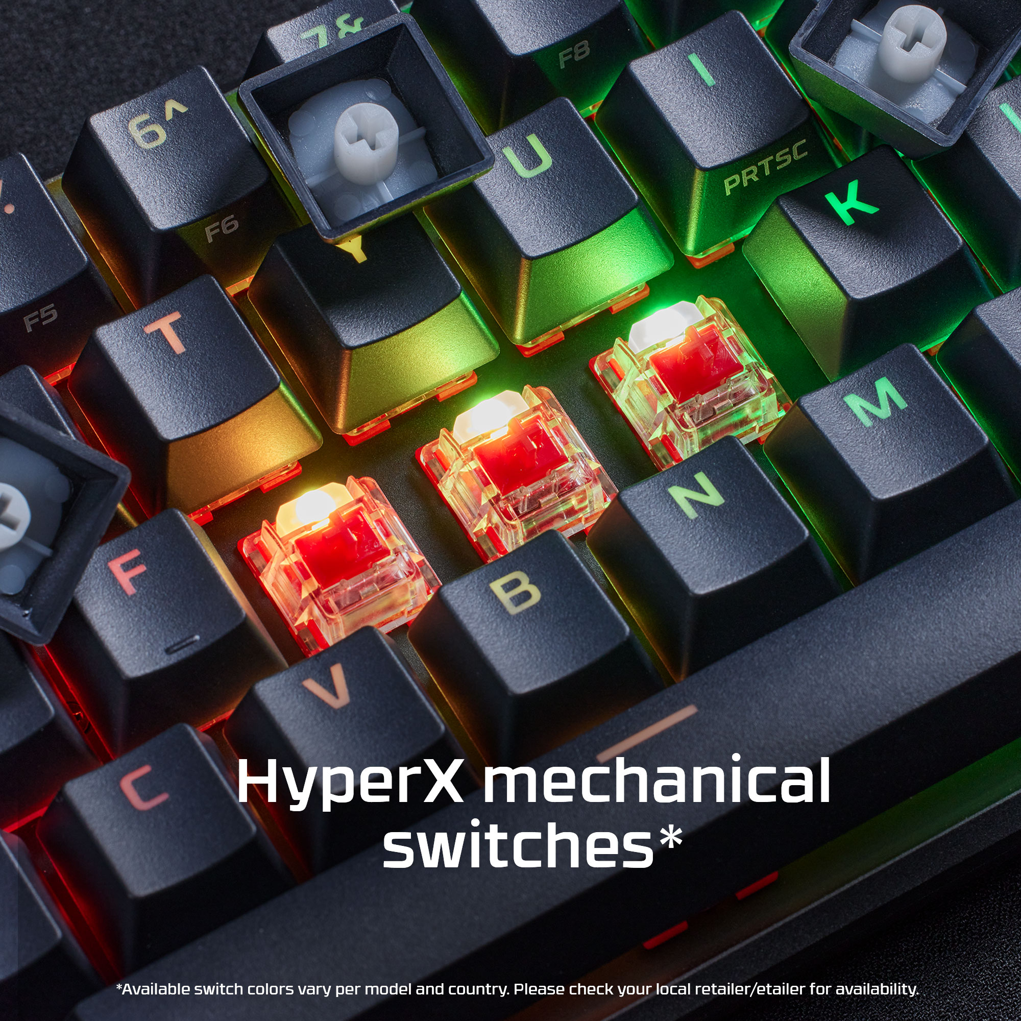 HyperX Alloy Origins 65 - Mechanical Gaming Keyboard - HX Red (USLayout) (HKBO1T-RD-US/N) – image 3