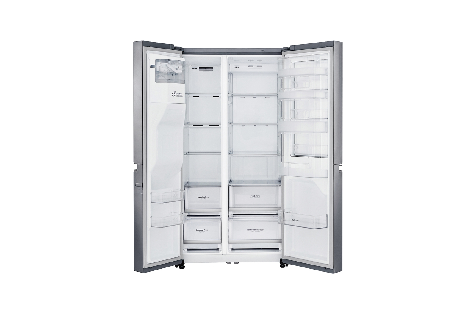 LG GSS6691PS side-by-side refrigerator Freestanding – image 6