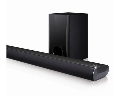LG LAS350B soundbar speaker Black 2.1 channels – image 5
