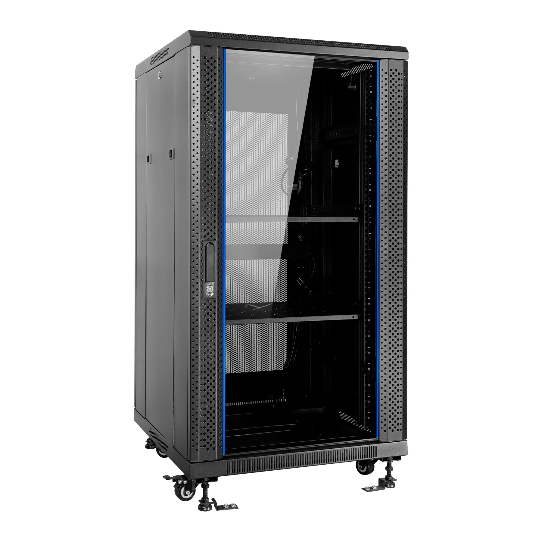 aiten data AI6822 22U Floor mounted rack Black – image 1