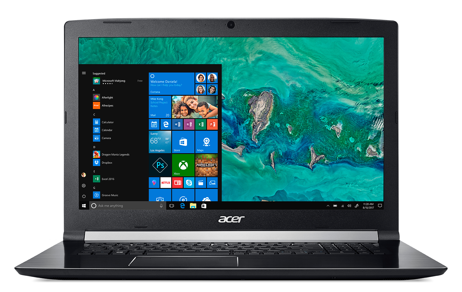 Acer Aspire 7 A717-72G-72DQ Intel® Core™ i7 i7-8750H Laptop – image 1