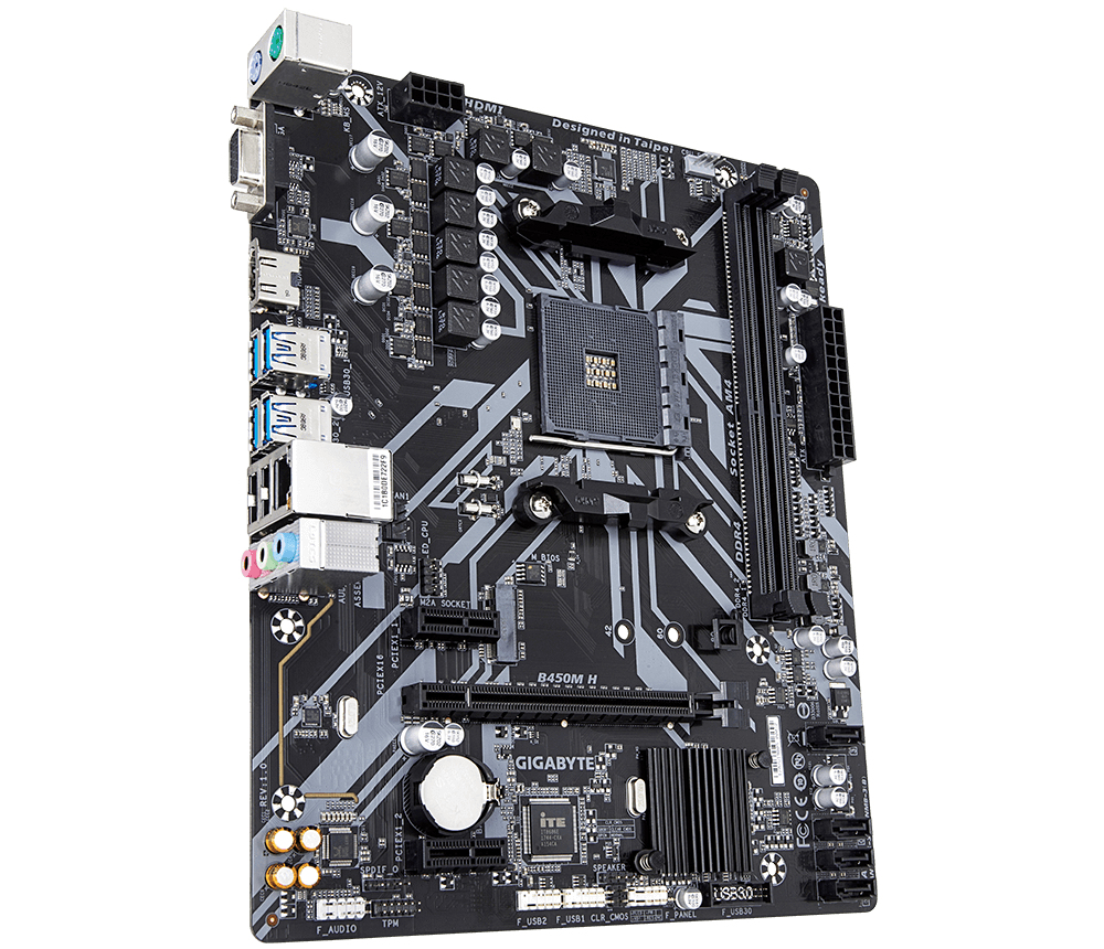 GIGABYTE B450M H – image 3