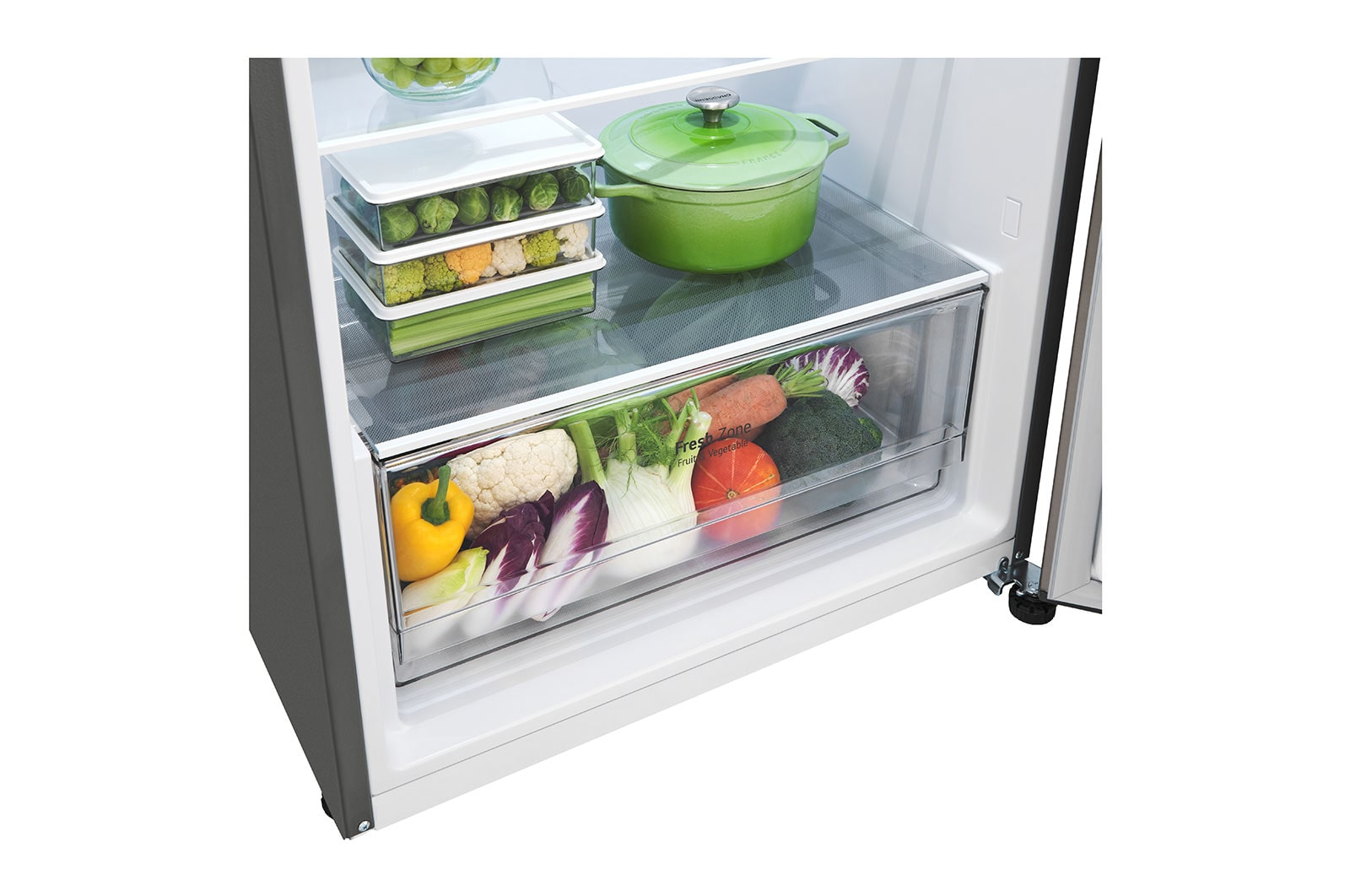 LG VT40WP fridge-freezer Freestanding – image 3