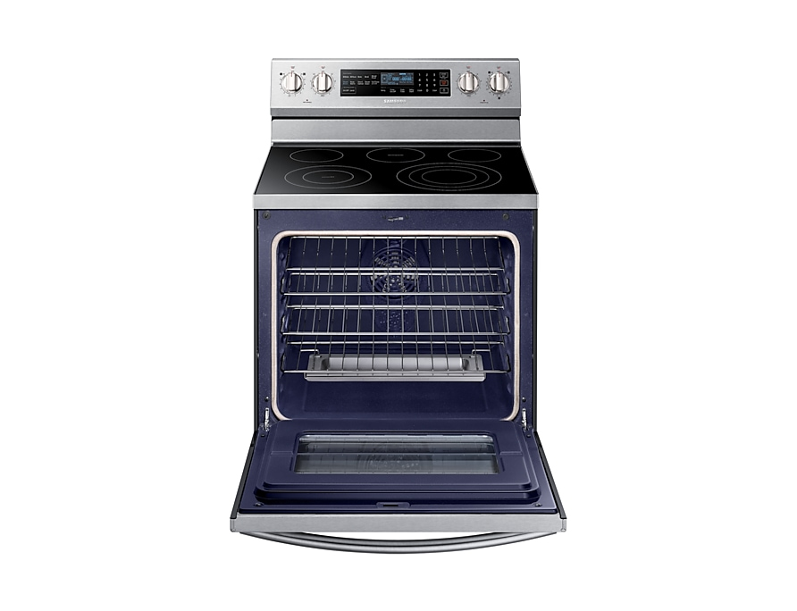 Samsung NE59N6650WS cooker Freestanding cooker Electric Stainless steel – image 2