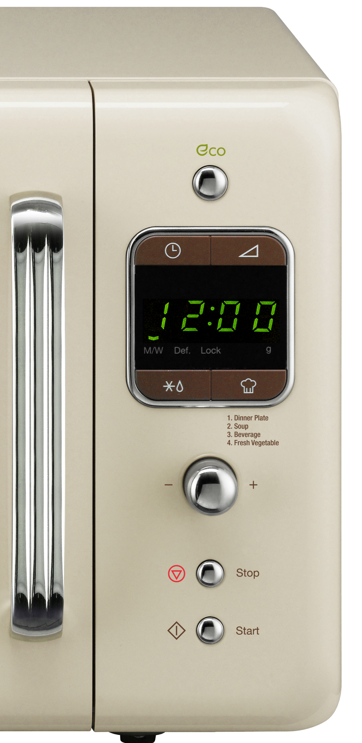Daewoo KOR7LBKC microwave Cream Countertop – image 3