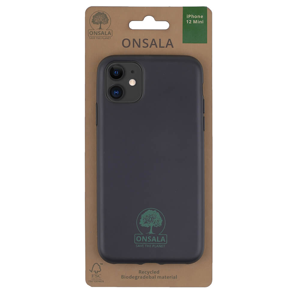 Onsala ECO Mobile Cover Black iPhone 12 Mini – image 2