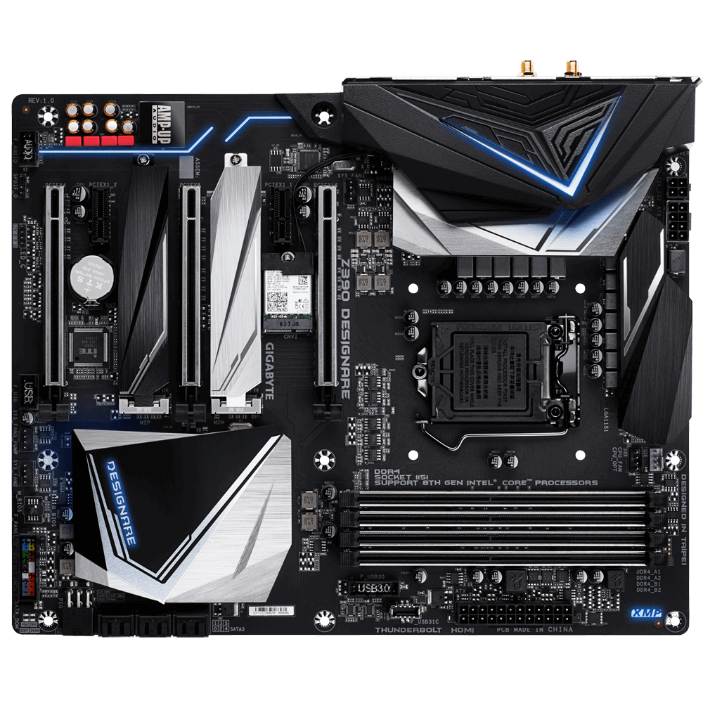 GIGABYTE Z390 DESIGNARE (rev. 1.0) – image 2