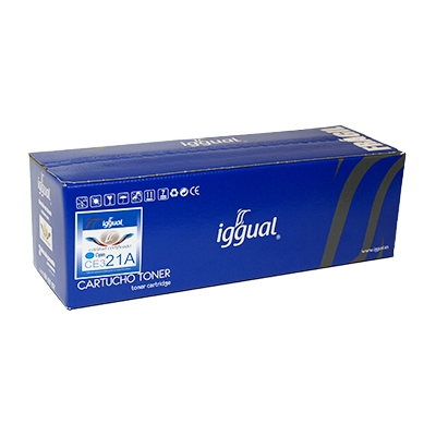 iggual PSICE321A toner cartridge 1 pc(s) Cyan – image 1