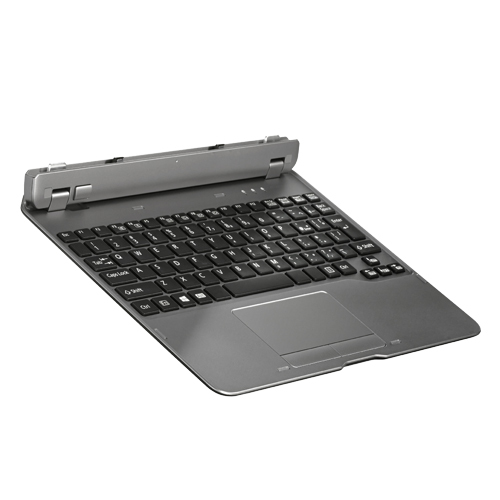 Fujitsu FPCKE288AP mobile device keyboard Black, Charcoal