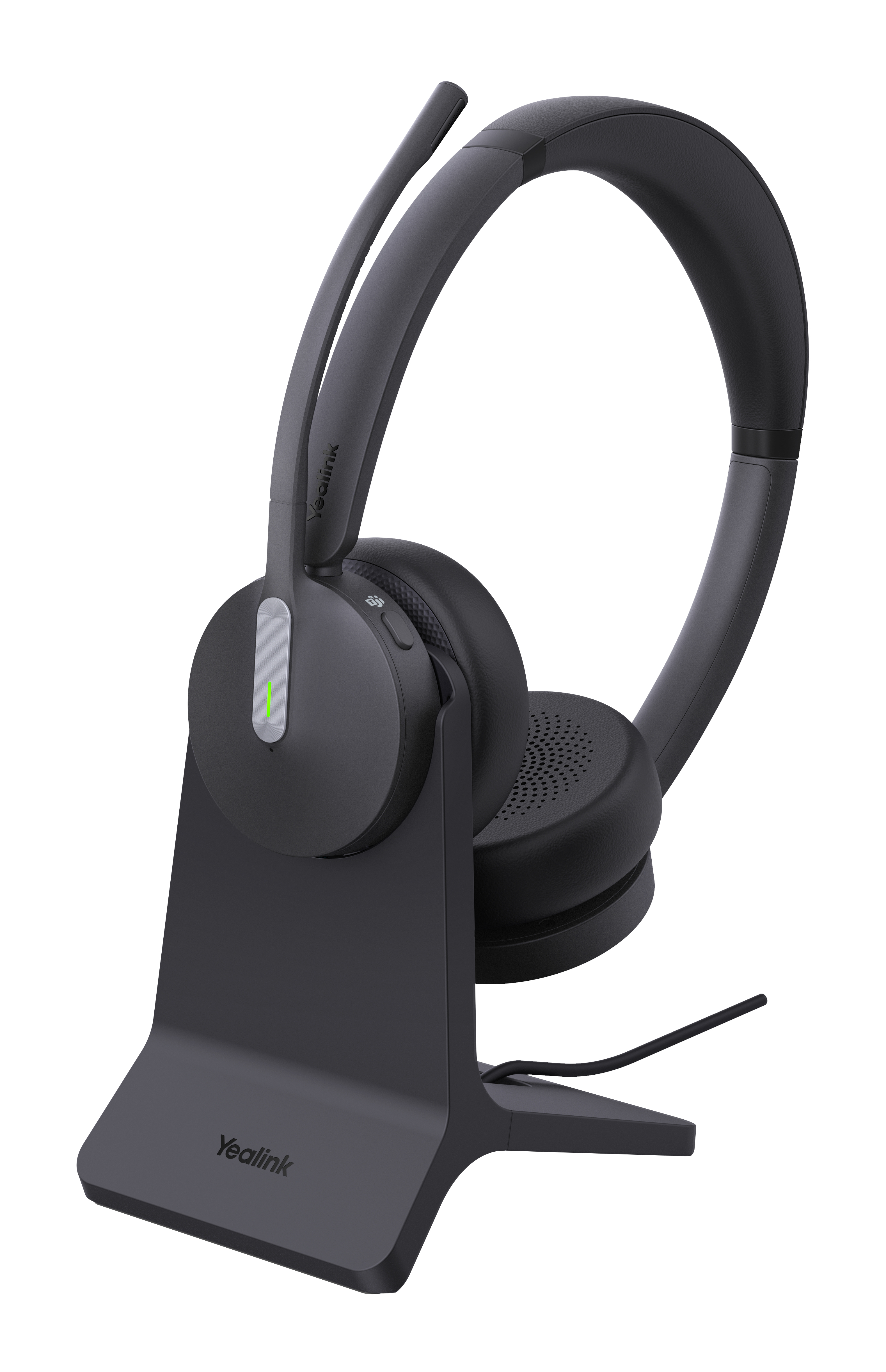 Yealink BH70 Dual with Stand Teams Auricolare Wireless A Padiglione Ufficio USB tipo A Bluetooth Base di ricarica Nero