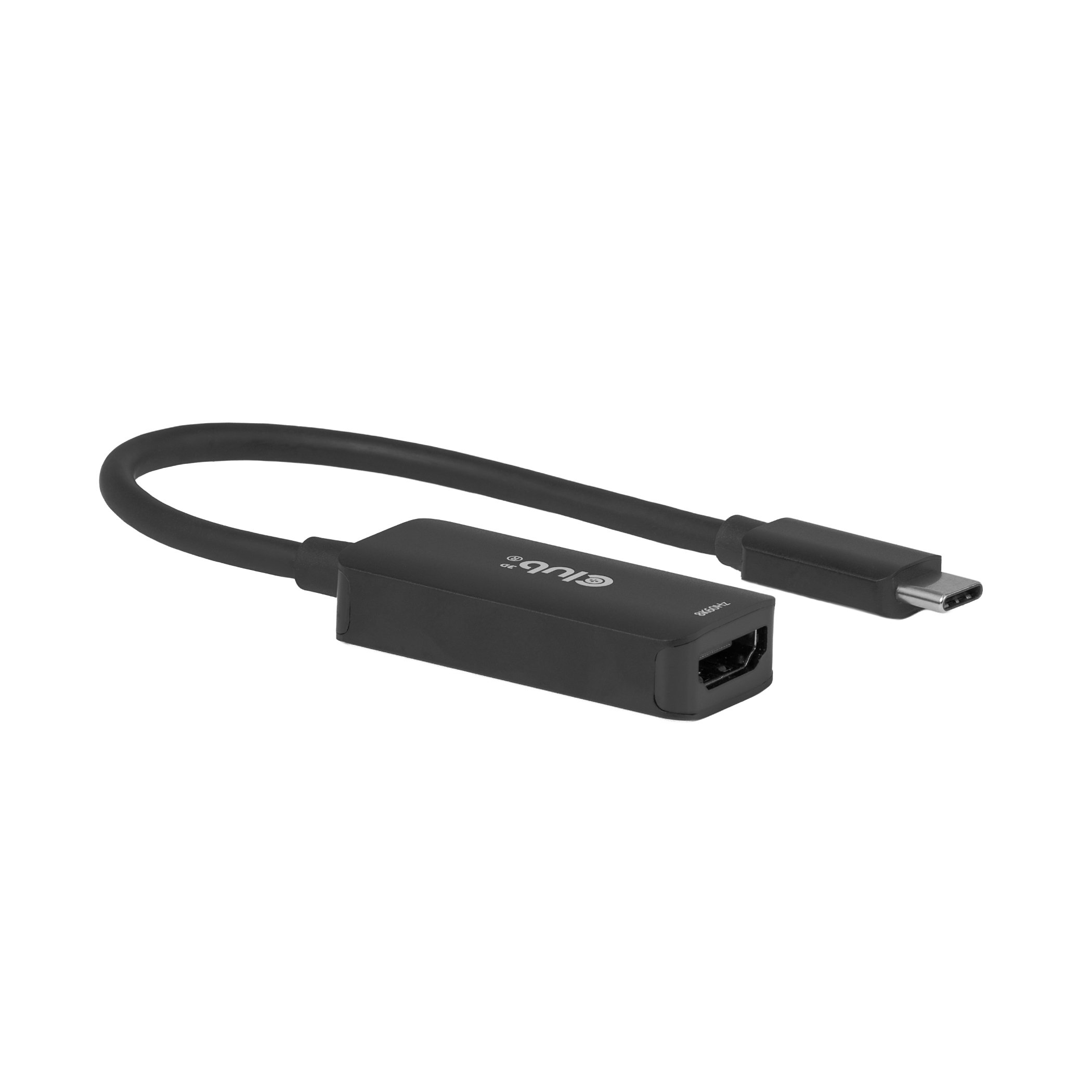 Club3D Adapter USB     Typ C > HDMI 2.1 8K HDR10 DP1.4 St/Bu retail