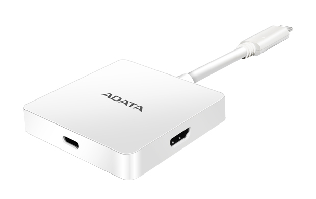 ADATA ACH3PL-HUB-CWH laptop dock/port replicator USB 3.2 Gen 1 (3.1 Gen 1) Type-C White – image 2