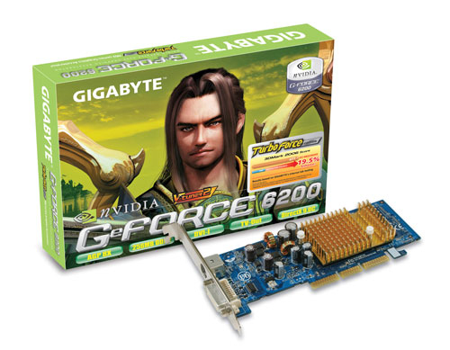 GIGABYTE GeForce 6200 256MB