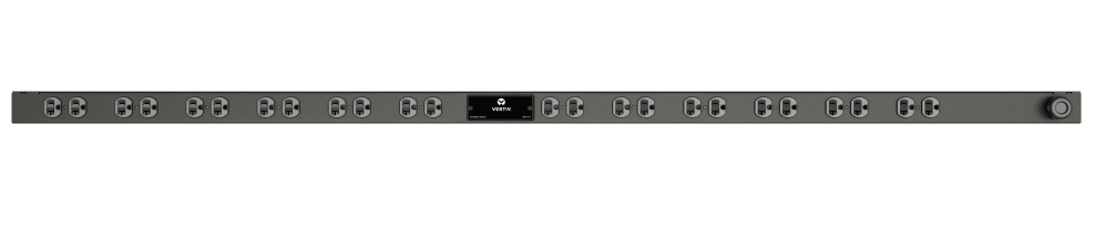 Vertiv MN01X4B0-24D203-2ST5A0A10-S power distribution unit (PDU) 24 AC outlet(s) Black
