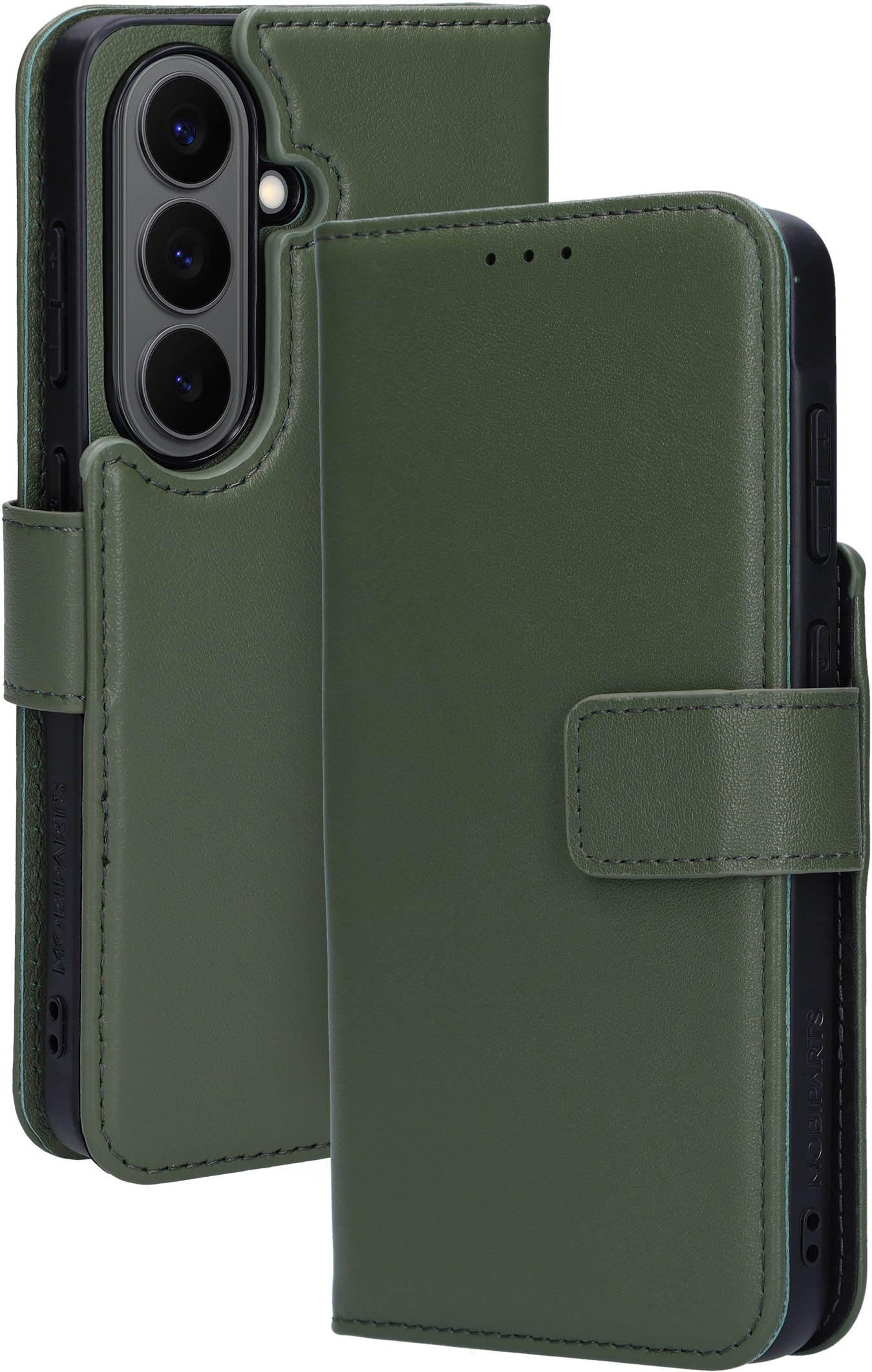 Mobiparts Leather 2 in 1 Wallet Case Samsung Galaxy S26 Green – image 2