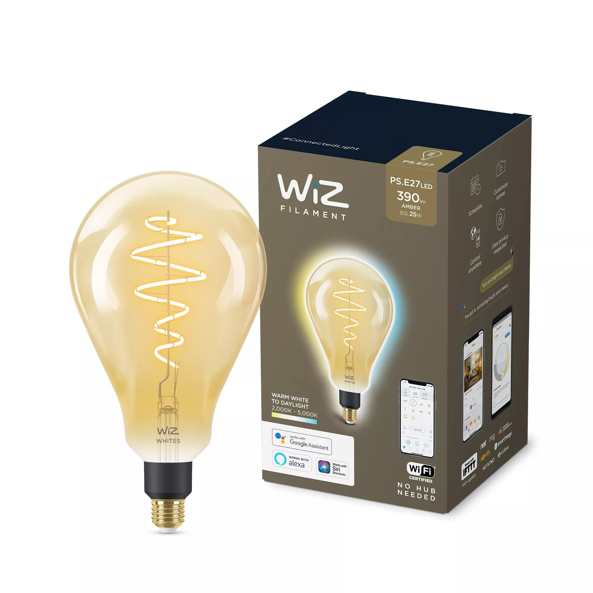 WiZ Filament Bulb Amber – image 2