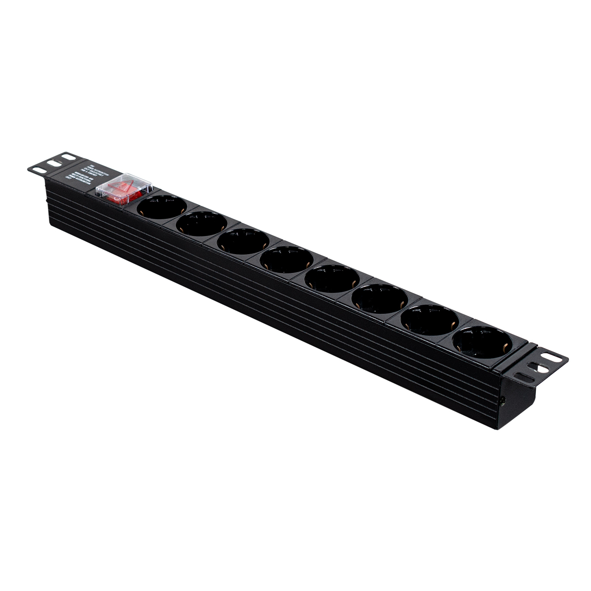 aiten data Regleta 8 Schuko 1U