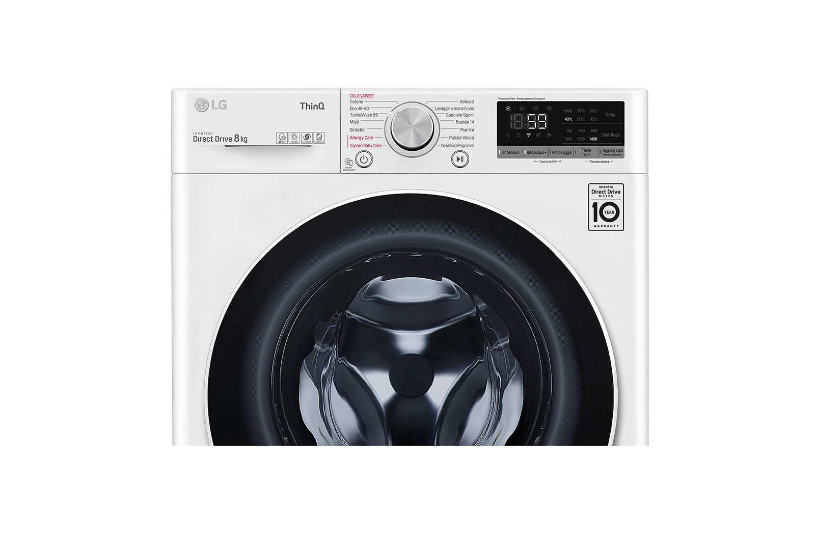 LG F4WV508S0E washing machine Front-load – image 5