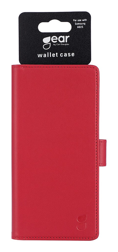 Gear Wallet Case Red - Samsung A02s – image 2