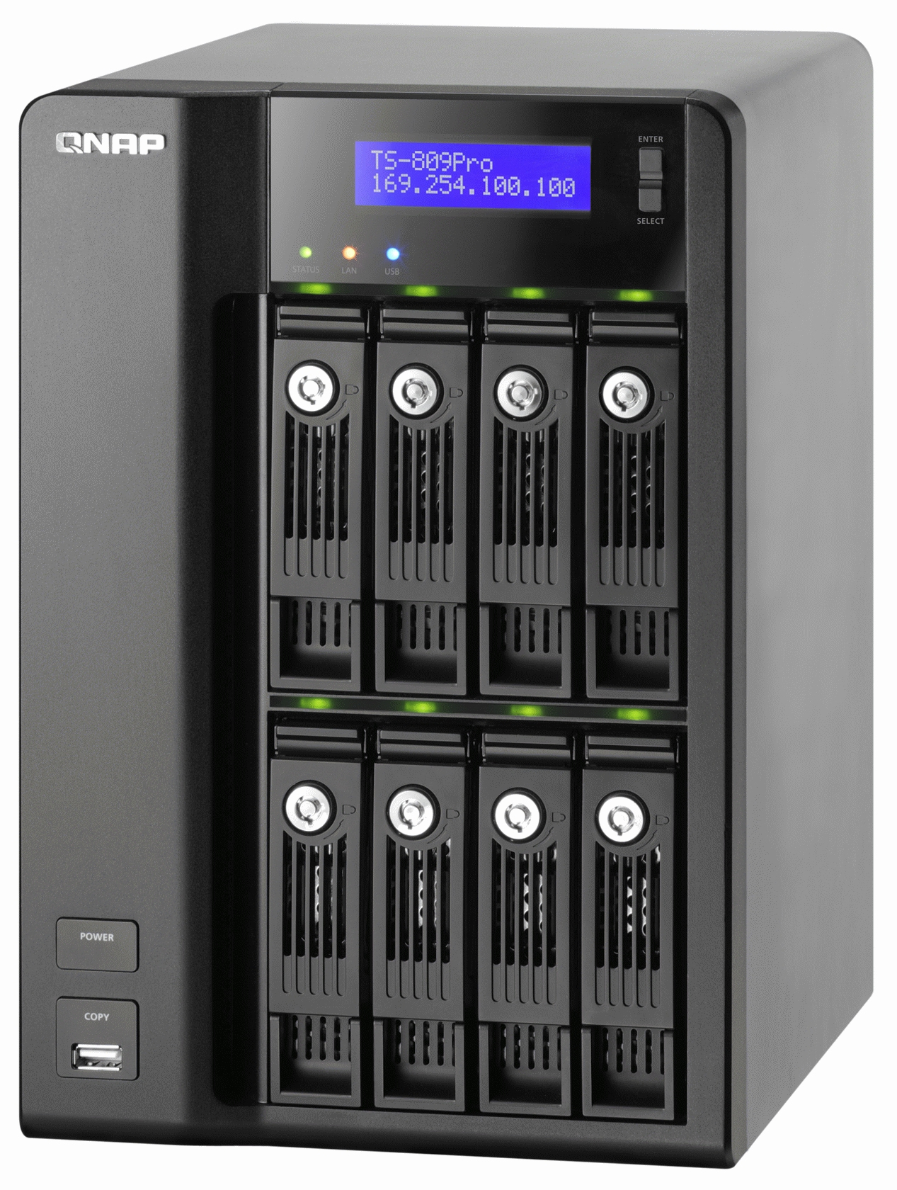 QNAP TS-809 Pro Turbo NAS – image 2