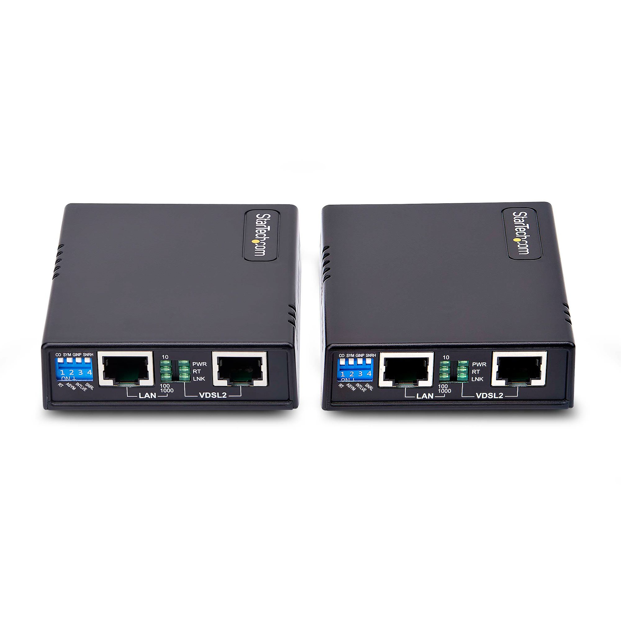 StarTech.com VDSL2 Ethernet Extender Kit over Single Pair Wire, Up to 0.6mi (1km) Long Range LAN Repeater over Phone Line/CAT5e/CAT6, Up to 300Mbps, Replacement – image 3