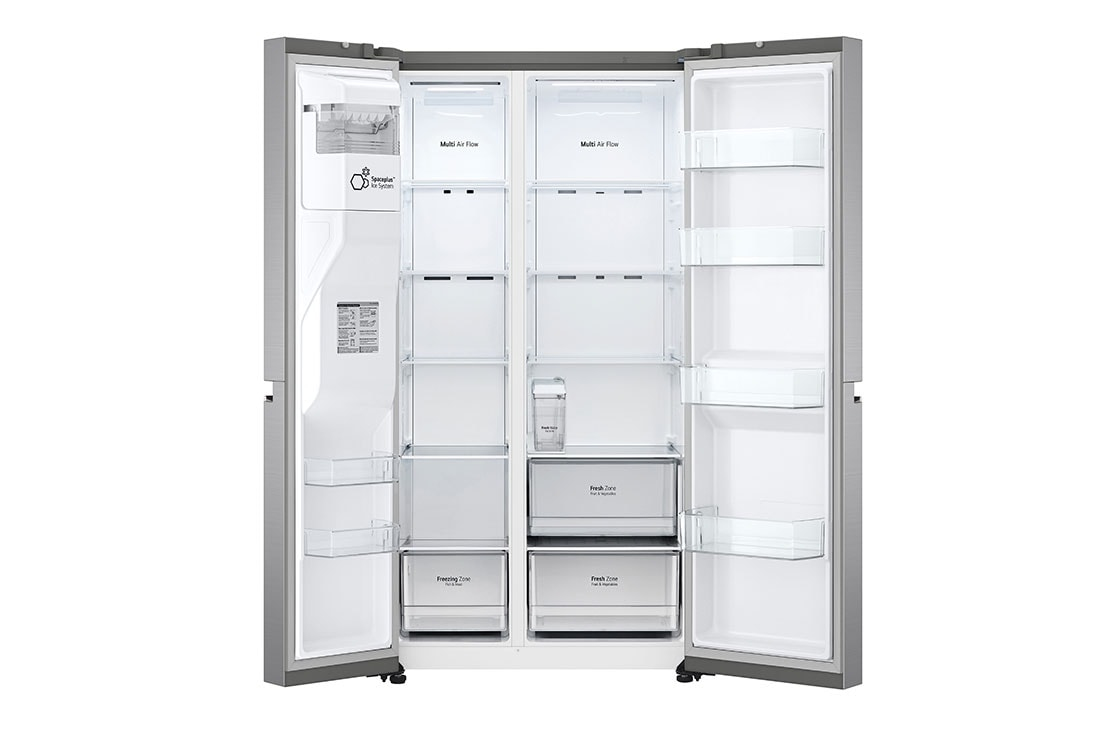 LG VS22LNIP side-by-side refrigerator Freestanding – image 2