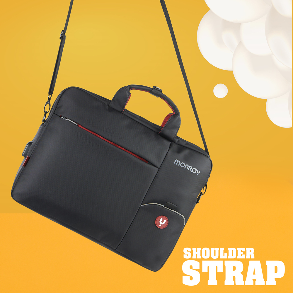 NGS Monray 39.6 cm (15.6") Briefcase Black – image 9