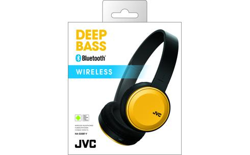JVC HA-S30BT-Y-E Headset Wireless Head-band Calls/Music Bluetooth Black, Yellow – image 2