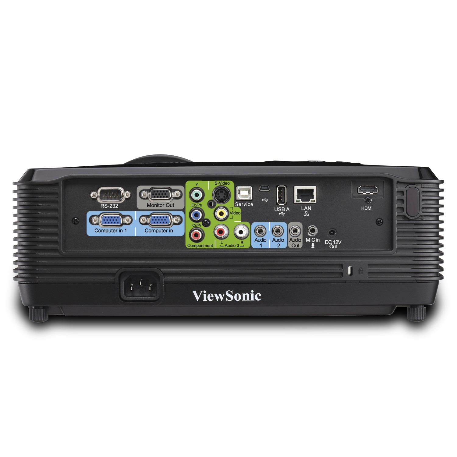 Viewsonic PRO8600 data projector Standard throw projector 6000 ANSI lumens DLP XGA (1024x768) Black – image 2